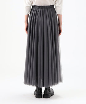 TALLサイズ 〕 【リバーシブル】ソフトチュール スカート（34-38FG17