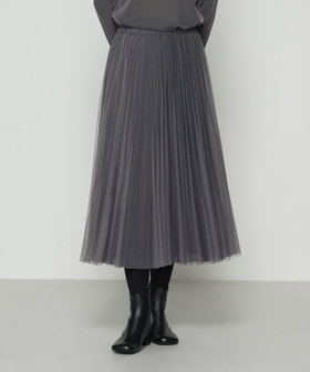 〔 TALLサイズ 〕【リバーシブル】ソフトチュール スカート