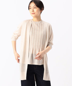 Lily♡様 レーヨンポリエステルストレッチ カーディガン TALLサイズ 〕 スパークレーヨンポリエステル カーディガン（34