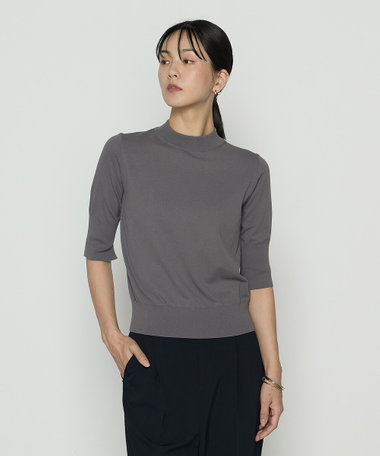 〔 TALLサイズ 〕 コットンダルストレッチ 半袖プルオーバー