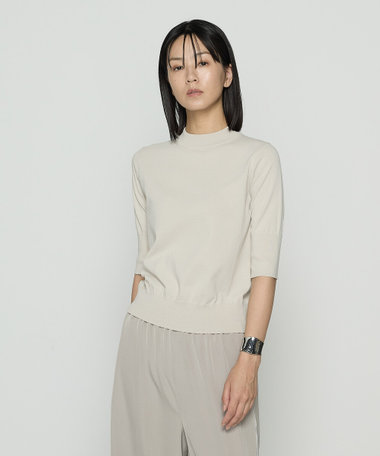 〔 TALLサイズ 〕 コットンダルストレッチ 半袖プルオーバー