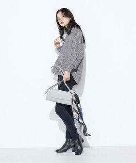 TALLサイズ 〕 和紙ブークレー ホールガーメントプルオーバー（34