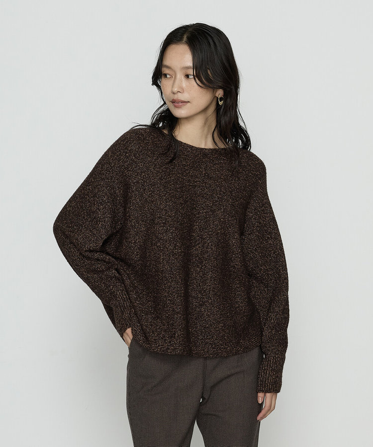 TALLサイズ 〕 和紙ブークレー ホールガーメントプルオーバー（34