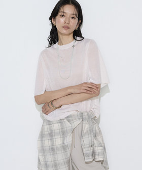 〔 TALLサイズ 〕 レーヨンイタリア糸 半袖プルオーバー