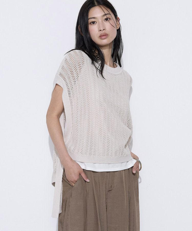 〔 TALLサイズ 〕 美濃和紙 ツインニットプルオーバー