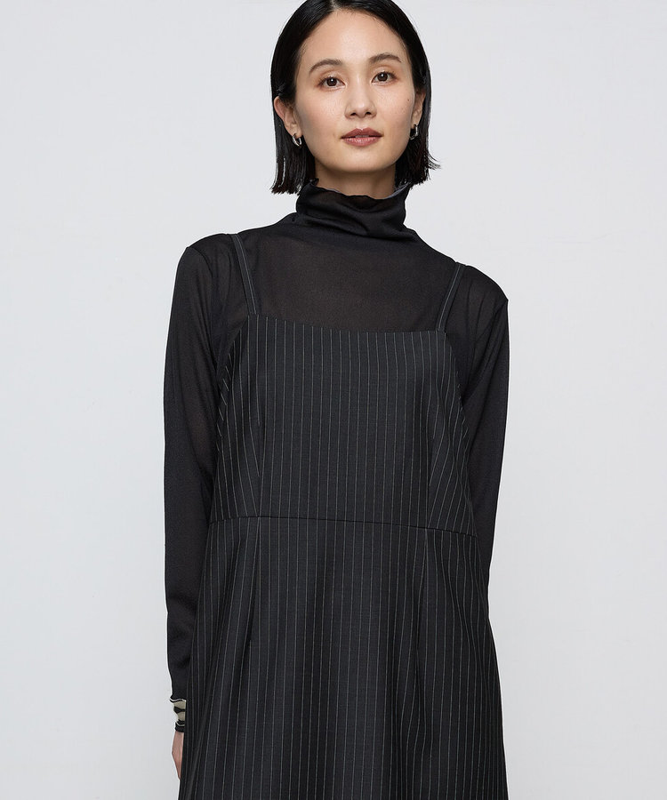 〔 TALLサイズ 〕 ソフトチュール×ウーリー分繊トリコット広巾 プルオーバー