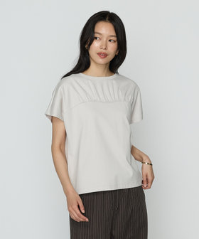 tシャツ コヒノールスムース ビスチェ風カットソー レディース TALLサイズ 〕 コヒノールスムース ビスチェ風カットソー（34