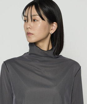 TALLサイズ 〕【リバーシブル】ソフトチュール プルオーバー（34