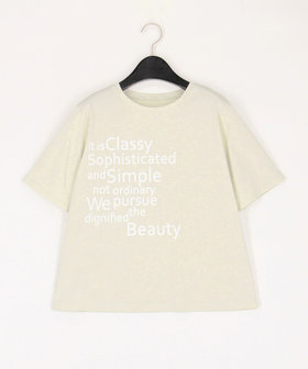 〔 TALLサイズ 〕【ブライトリーセットアップ】スーピマバイオシルスムース Tシャツ