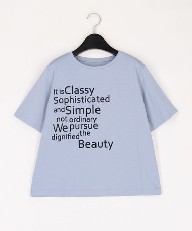 〔 TALLサイズ 〕【ブライトリーセットアップ】スーピマバイオシルスムース Tシャツ