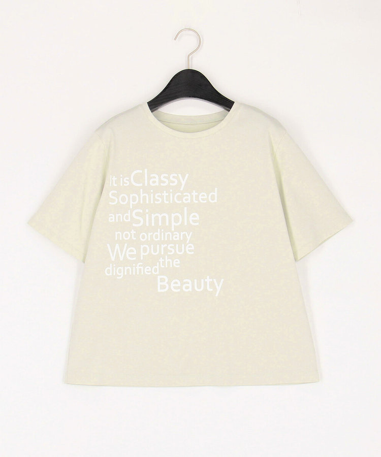 〔 TALLサイズ 〕【ブライトリーセットアップ】スーピマバイオシルスムース Tシャツ