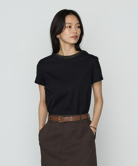 TALLサイズ 〕 コヒノールスムース ニット付きTシャツ（34