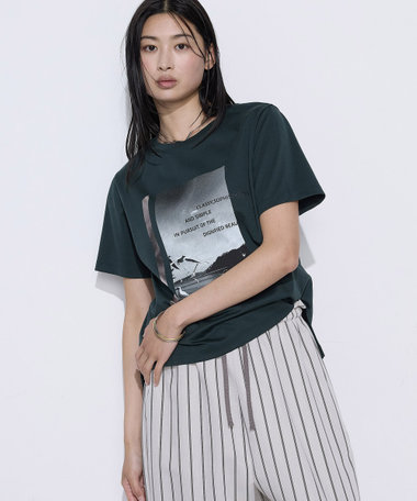 〔 TALLサイズ 〕 スーピマコットンポンチ Tシャツ