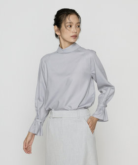 〔 TALLサイズ 〕 フルダルスパンマイクロピーチ ブラウス