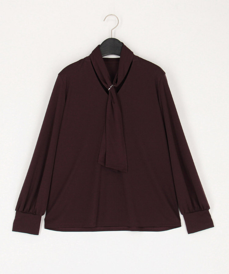 〔 TALLサイズ 〕【ブライトリーセットアップ】ボウタイ ブラウス