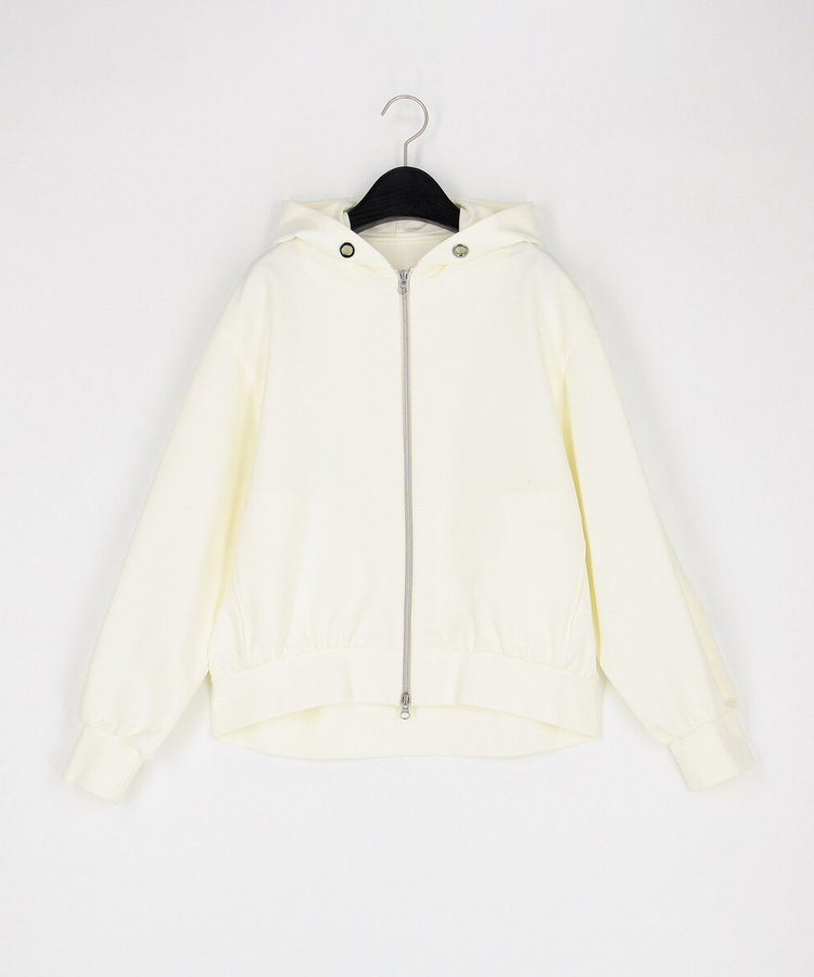 THE 9 SHOP モチモチパーカー　ホワイト　鈴木六夏　M THE 9 SHOP モチモチパーカー ホワイト 鈴木六夏 M