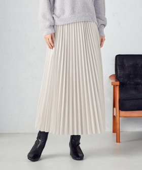 エンボス加工プリーツスカート（38-50FM52-205）｜コムサ