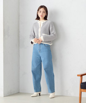 デニム カービーパンツ(38-52PE57-203)|COMME CA MODELS デニム カービーパンツ(38-52PE57-203)|COMME CA MODELS