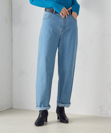 デニム　カービーパンツ