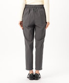 美しいベーシックパンツ 】 裏起毛 カルゼ テーパードパンツ（38