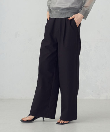 【美しいベーシックパンツ】ワイドシルエット チノパンツ