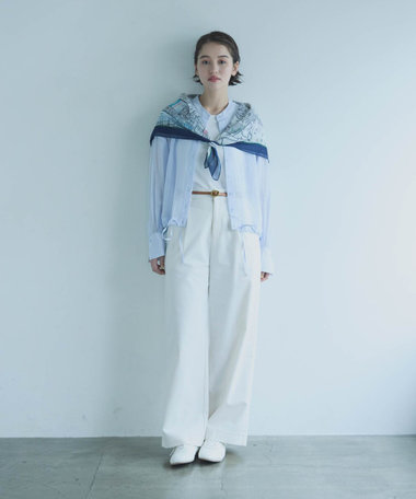 【美しいベーシックパンツ】裏メッシュ チノパンツ