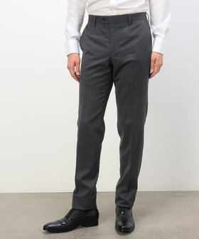 【セットアップ対応】ポリエステル ウール ギャバ パンツ