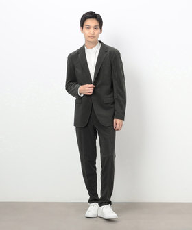 【極美品】COMME CA ISM コーデュロイセットアップ ネイビー Mサイズ セットアップ対応】経編コーデュロイ セットアップジャケット