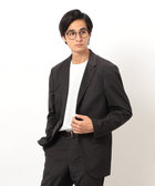 セットアップ対応】デニムライクプリントジャージー ジャケット（47