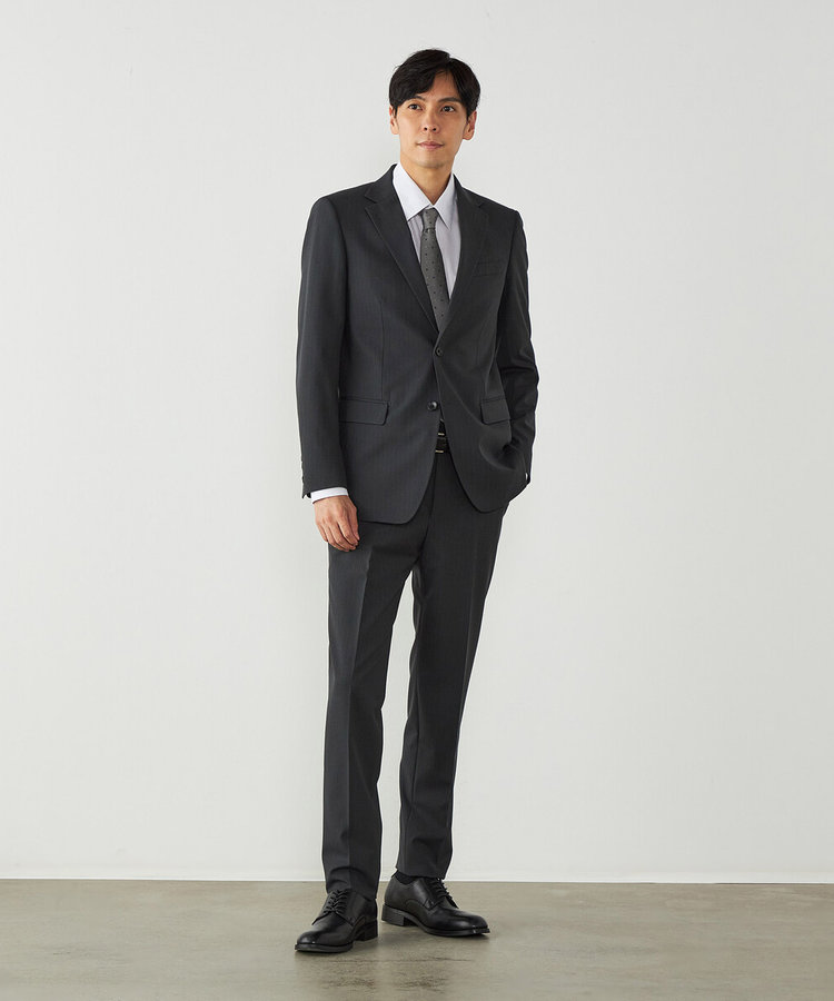 DELEGANT ピンストライプスーツ