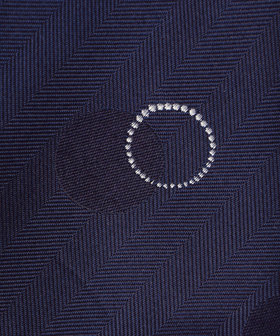 シルク100％】サークルドット ネクタイ（47-06NC02-203