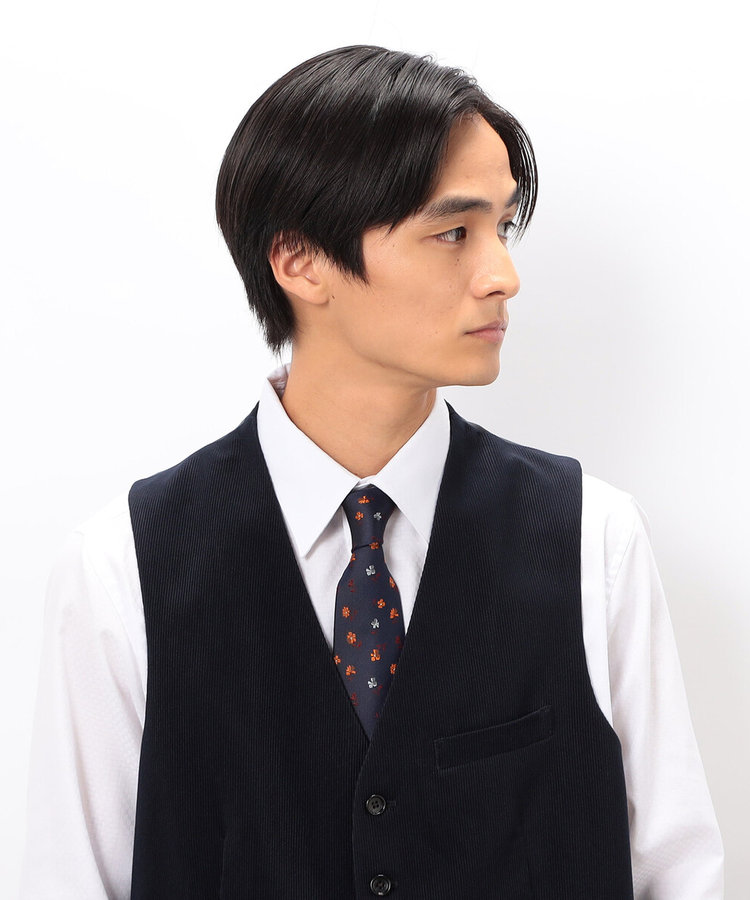 花小紋柄 ネクタイ