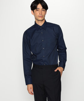 ☆新作新品未使用G/FOREジーフォア メンズシャツsizeMネイビー ☆新作新品未使用G/FOREジーフォア メンズシャツsizeMネイビー