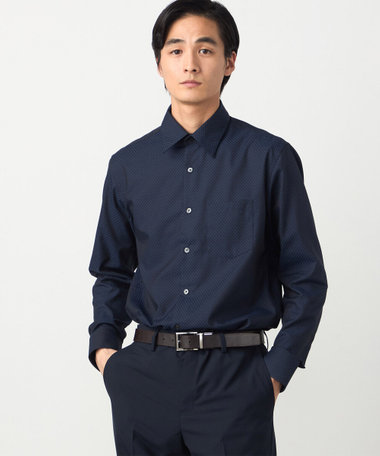 形態安定 市松柄 ドレスシャツ（47-10HO01-206）｜コムサイズム（COMME