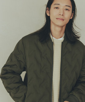 シームレスダウン MA-1 ブルゾン