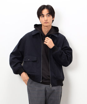 ベロアジャージ ジップアップブルゾン（47-22BK20-205）｜コムサイズム