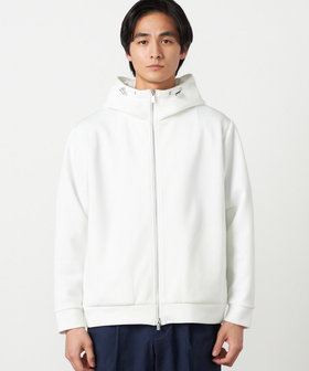 ヘリンボーンコンビ フーデッドブルゾン（47-22BO02-206