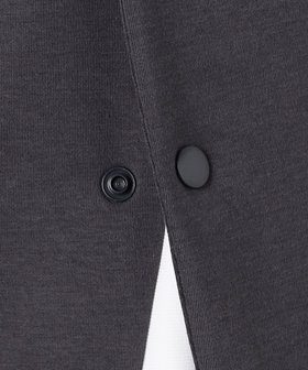 セットアップ対応】綿混ダンボールニット ジレ（47-24VK02-205