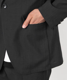 セットアップ対応】リネン ライク ポリエステル セットアップ