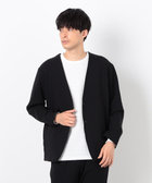 【セットアップ対応】綿混ダンボールニット ジャケット