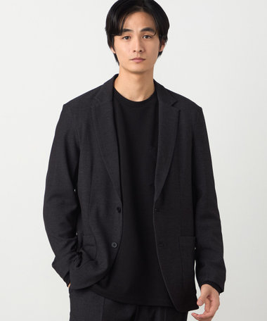 セットアップ対応】デニムライクストレッチ テーラードジャケット（47