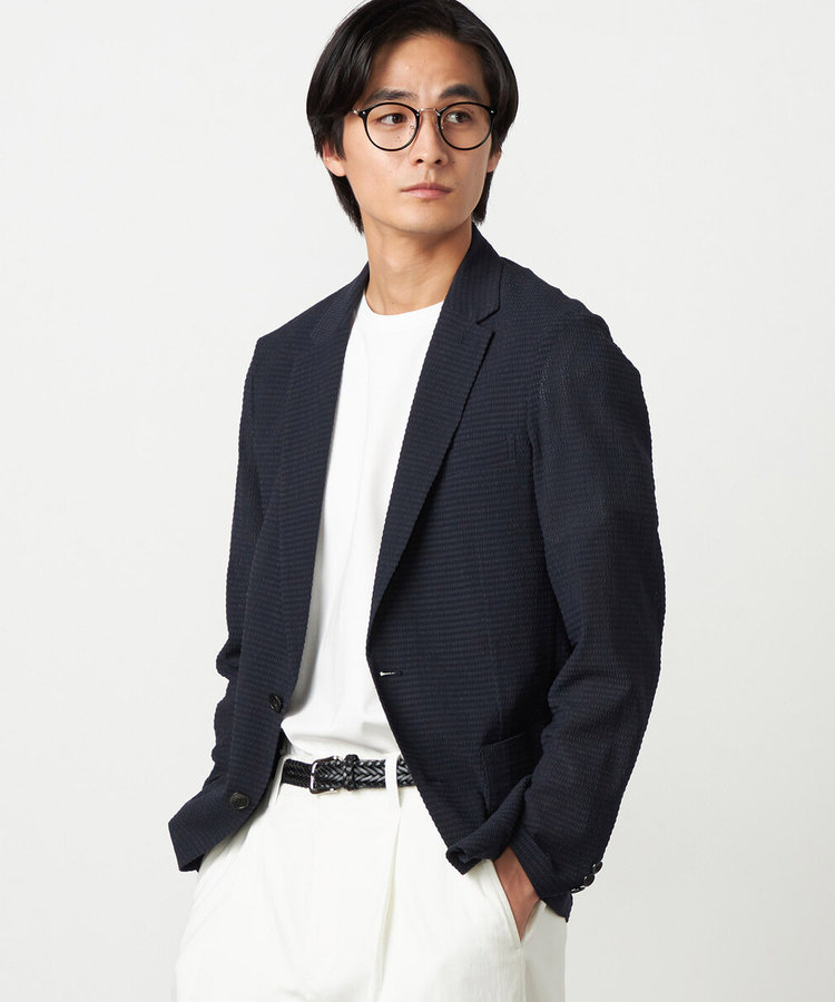 【セットアップ対応】3Dエアートリコット ジャケット