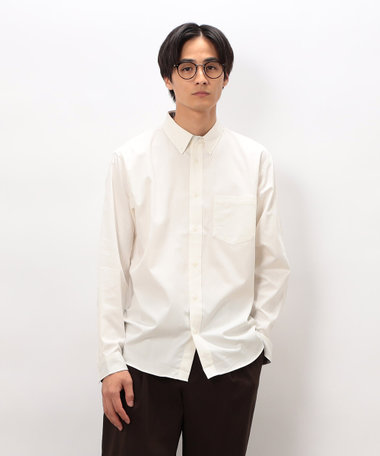 播州織 デニムライクシャンブレーツイルシャツ（47-30IM19-205