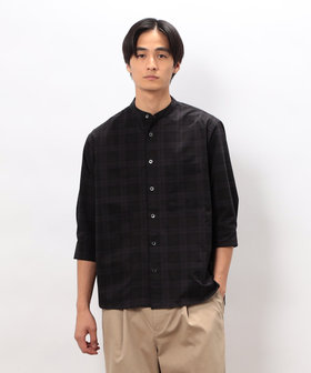 COOL DOTS ブラックウォッチ プリントシャツ（47-30IM21-205