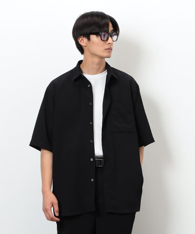 オーバーサイズ ロング丈バンドカラー長袖シャツ 通販【ニッセン】