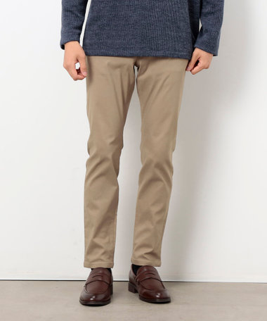 【スマートベーシックパンツ】ハイテンション裏起毛 スキニーパンツ