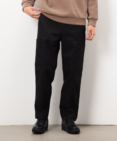 ポリエステルツイル テーパード ベイカーパンツ