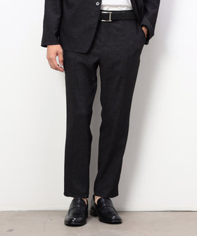 セットアップ対応】デニムライクストレッチ テーパードパンツ（47