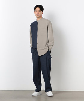 ウールライク セミワイド カーゴパンツ（47-56PI10-204）｜COMME