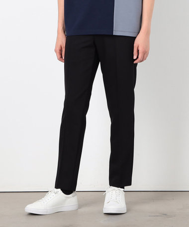 ウールライク テーパードスラックス